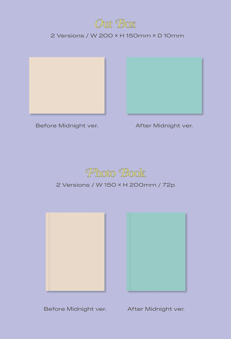 fromis_9 - Midnight Guest [After Midnight ver.] (4th Mini Album) Album+Pre Order Limited Benefits+CultureKorean Gift(Decorative Stickers,Photocards) - NewNest Australia