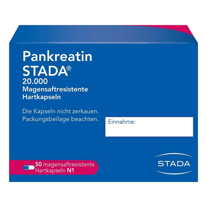 Pancreatin STADA 20,000, 50 pcs - NewNest Australia