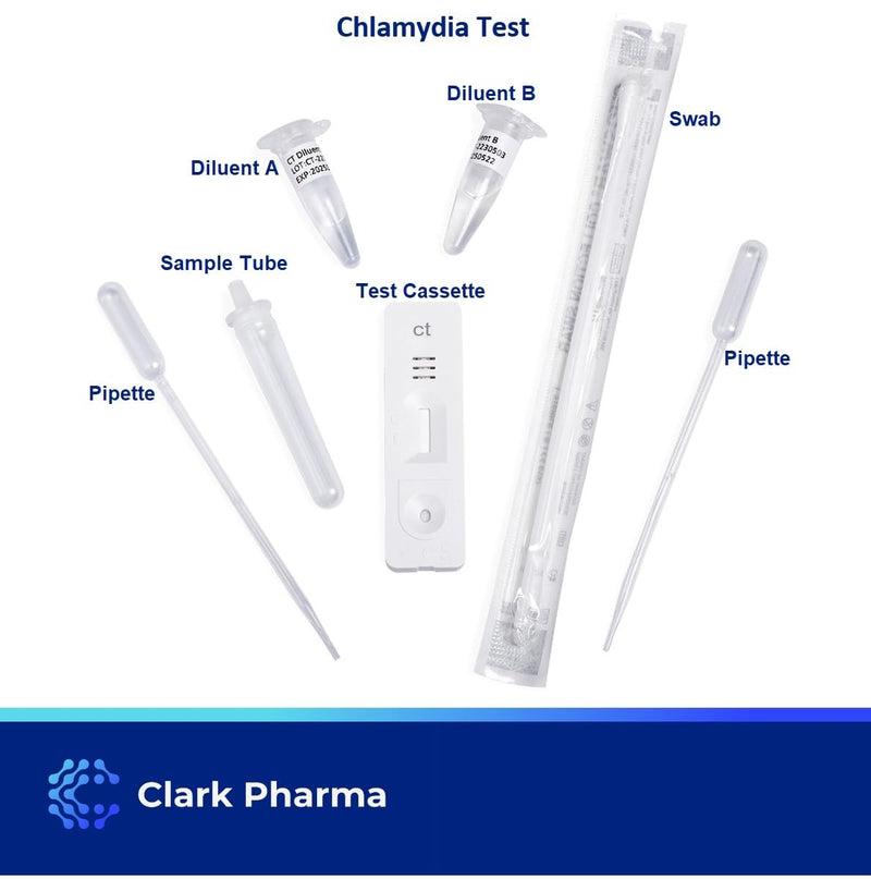 Chlamydia and Gonorrhoea Self Test Kit | Tests Male (urethral Swab) or Female (Cervical Swab) for Chlamydia Trachomatis Antigen and Neisseria Gonorrhoea Antigen | Rapid STD STI Home Test - NewNest Australia