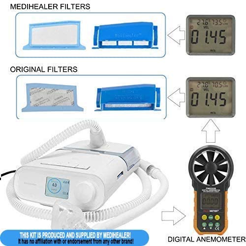 52PCS CPAP Filter Kit Compatible with DreamStation 1, Includes 22 Pollen Filters, 22 Ultra-Fine Filters and 4 Assembled Filters, Reusable Filter Kit Supplies by Medihealer - NewNest Australia