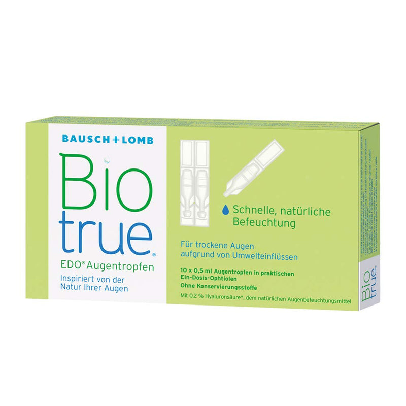 Bausch + Lomb Biotrue eye drops EDO, pack of 1 (10 x 0.5 ml) - NewNest Australia