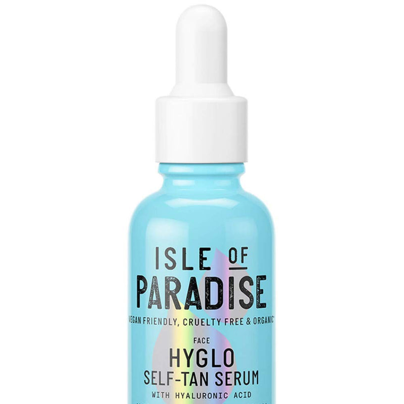 Isle Of Paradise Hyglo Hyaluronic Self-Tan Serum For Face 30ml Travel Size Fake Facial Tan Beauty Kit For An Instant Summer Glow - NewNest Australia