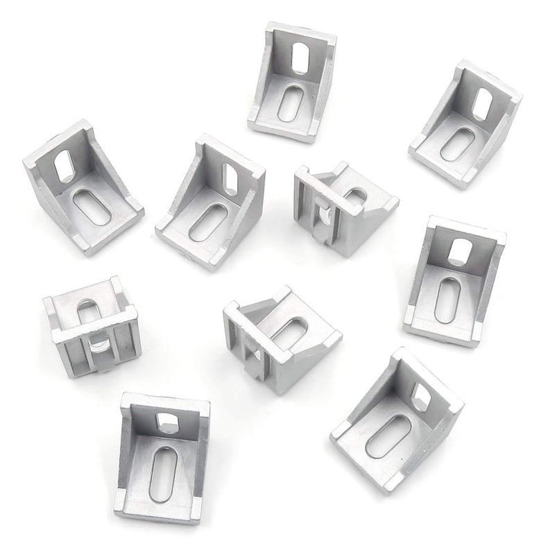 Tsnamay 4040 Inside Corner Bracket Gusset for 4040 Aluminum Extrusion Profile with Slot 8mm-10PCS 10pcs - NewNest Australia