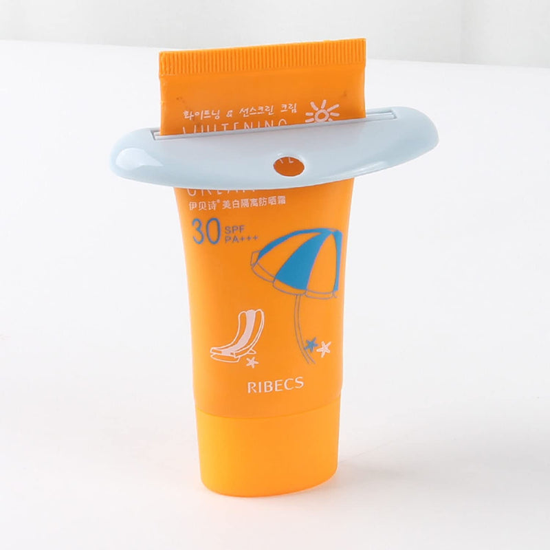 4 Pieces Toothpaste Squeezer Dispenser Clip Tube Toothpaste Squeezer Plastic Toothpaste Clips Toothpaste Cap Dispenser for Toothpaste Hand Cream Cosmetics (4 Color) - NewNest Australia