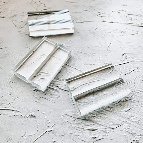 Clear Acrylic Sign Holders, Wedding Table Sign Stands, Number Display (10 Pack) 10 Pack - NewNest Australia