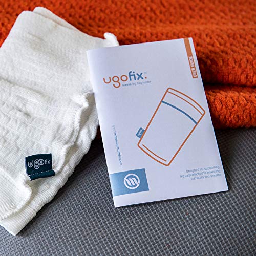Ugo Fix Sleeve (x4) - Catheter Leg Bag Holder/Catheter Bag Cover, Strong and Durable Fibre Blends with External Seams, Washable and Reusable with Free Laundry Bag (Pack of 4) (Extra Large) Extra Large (Pack of 4) - NewNest Australia