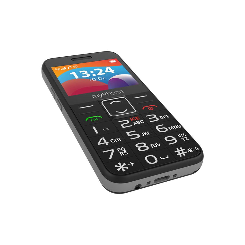 myPhone Halo 3 LTE Robust mobile phone for seniors with charging station, large 1400 mAh battery, SOS button and flashlight - NewNest Australia