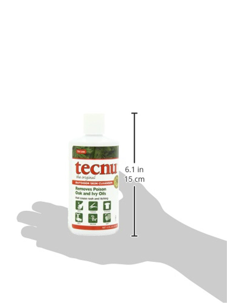 Tec Labs Tecnu Original Poison Oak & Ivy Outdoor Skin Cleanser - First Step in Poison Ivy Treatment, 12 Fl Oz - NewNest Australia