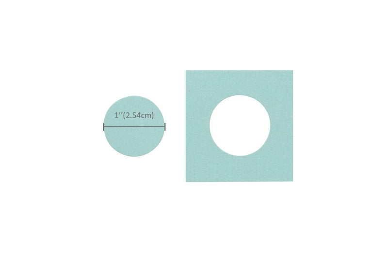 Bira Craft 1 inch Circle Lever Action Craft Punch for Paper Crafting Scrapbooking (1 inch Circle) - NewNest Australia