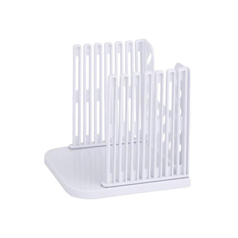 Adjustable Toast Slicer Toast Cutting Guide for Homemade Bread, Plastic Bread Slicer Loaf for Slicing Bread Foldable Kitchen Baking Tools (White) - NewNest Australia