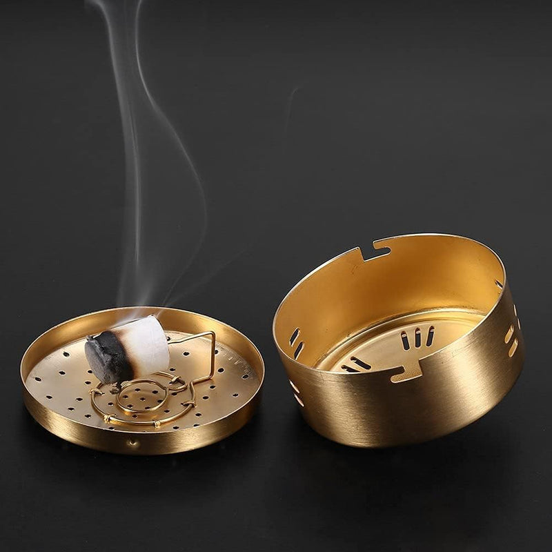 Copper Moxibustion Box 3 Speed Adjustable Thickened Acupuncture Moxa Box Temperature Control Moxa Sticks Burner Holder Moxibustion Burner Tank Health Care For Elderly - NewNest Australia