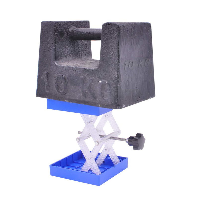 INTLLAB 2pcs/Pack Lab Jack Laboratory Lift Stand Table (4" x 4") Lift Table, Loading Bearing 20lbs LIFT TABLE-2PCS - NewNest Australia
