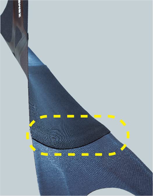 Zamst Filmista Ultra Thin Knee Support - Compression Patella Tendon Bandage - Knee Bandage For Stabilization - Supports Running & Light Sports - Alternative To Taping - NewNest Australia
