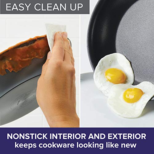 Anolon Advanced Home Hard-Anodized Nonstick Crepe Pan, 9.5-Inch, Moonstone - NewNest Australia