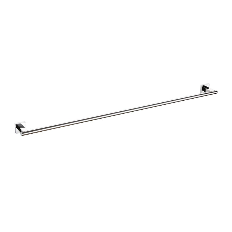 KLXHOME Miyili Bathroom Single Towel Bar 36-Inch Stainless Steel Towel Rack Bath Towel Hanger Wall Mount Polished Finish, A02C90A Polished Steel - NewNest Australia