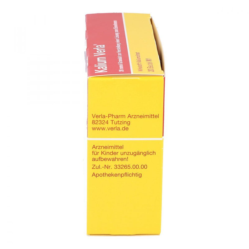 KALIUM VERLA granules bag 20 pcs - NewNest Australia