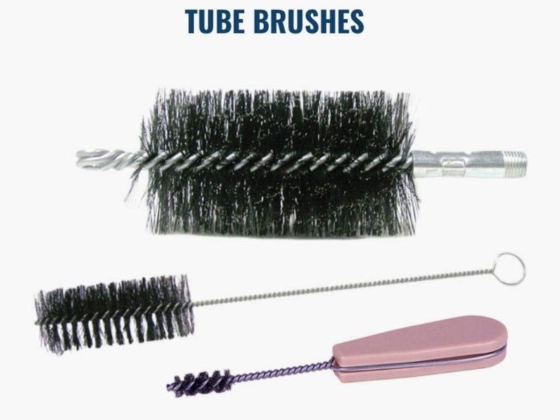 Weiler 36305 Spiral Wire Brush Tool, Stainlesss Steel, 1", 1-1/8 inches, Made in The USA 1" - NewNest Australia