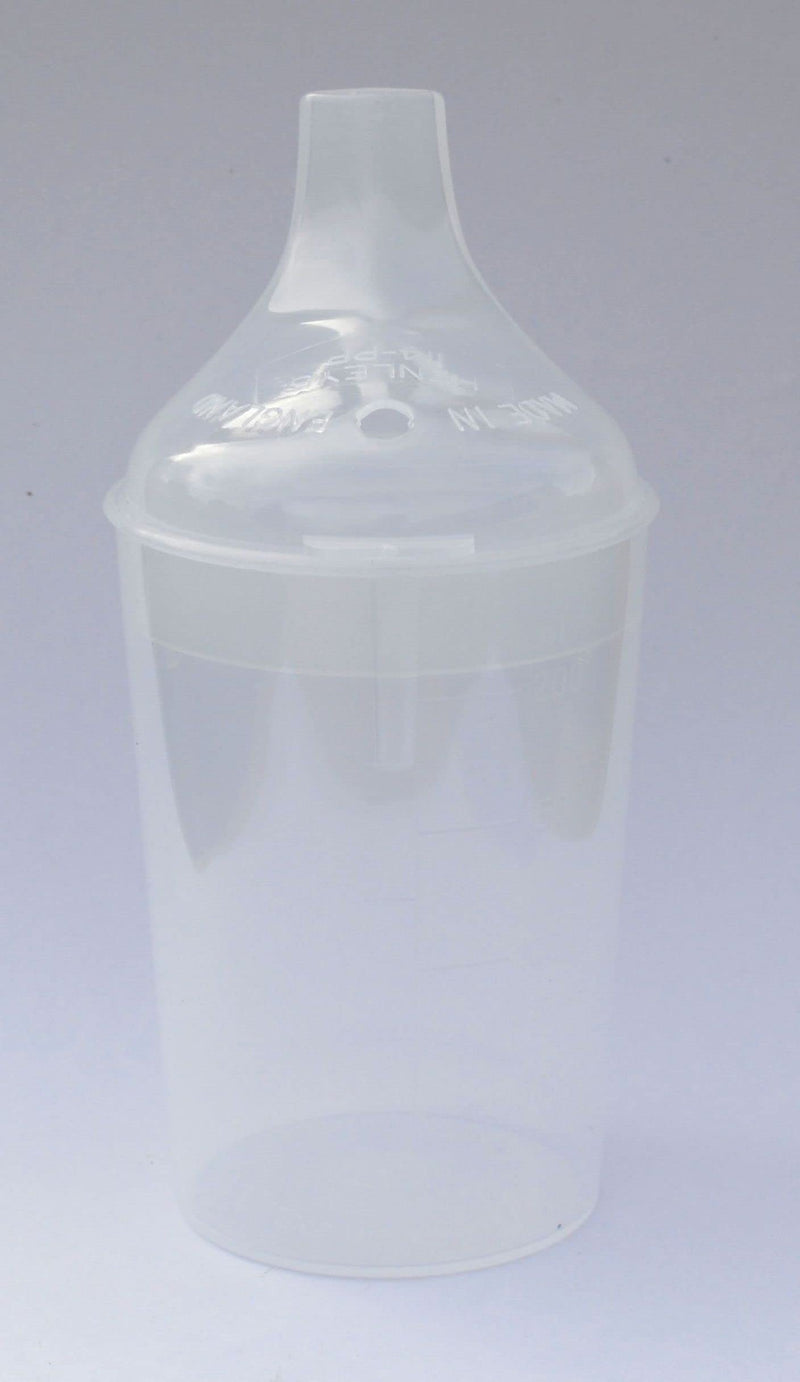4 Pack - Clear Wide Spout Feeding Beakers with Graduated Measurements and Controllable Flow Lid - Autoclavable, Microwave Safe and Spill-Proof - NewNest Australia