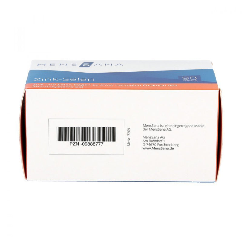 Zinc Selenium Menssana capsules - NewNest Australia