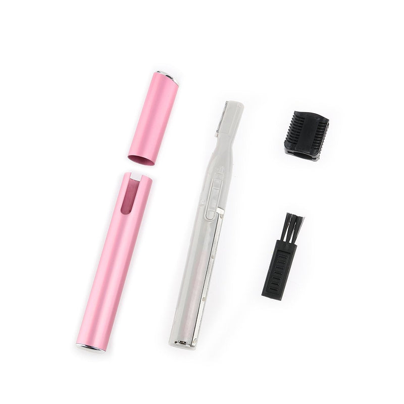 ROSENICE Women's Electric Facial Hair Razor Eyebrow Trimmer (Pink) - NewNest Australia