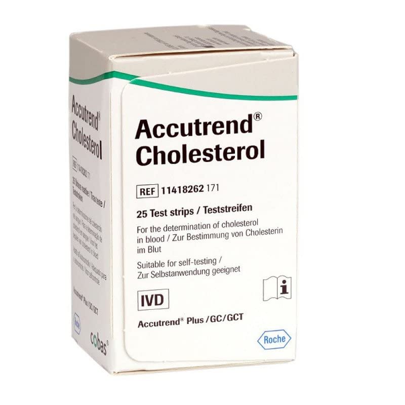 Roche Diagnostics Germany Gm Accutrend Colesterol 25 Tiras - NewNest Australia