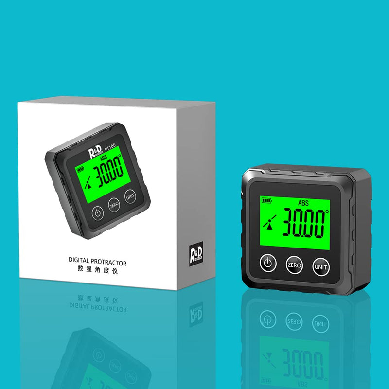 Digital Angle Finder Magnetic PT180 Table Saw Angle Finder Tool - Digital Inclinometer -4 of 90 Degree Finder Angle Cube -IP54 Digital Protractor Bevel Gauge for Woodworking Micro Jig - NewNest Australia