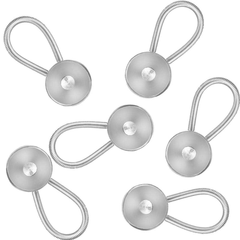 Johnson & Smith Collar Extenders/Neck Extender/Wonder Button for 1/2 Size Expansion of Men Dress Shirts, 5 +1 Pack, 3/8" - NewNest Australia
