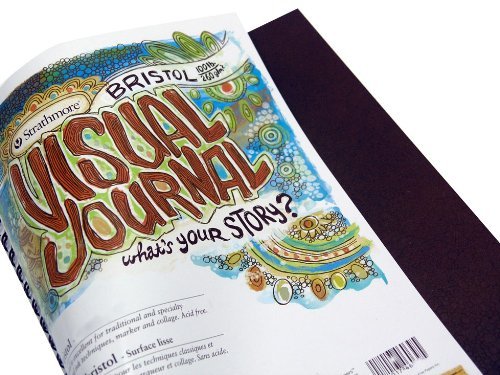 Strathmore 500 Series Visual Mixed Media Journal, 5.5"x8" Vellum, Wire Bound, 34 Sheets 5.5"x8" - NewNest Australia