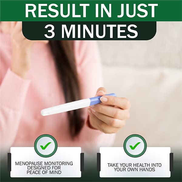 Pack of 2 Menopause Test Kit for Women by Test Your Intolerance - Self Check Menopause Test Gives Result in 3 Minutes with 99% Accuracy Menopause Home Test Kit - NewNest Australia