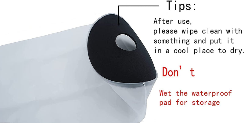 HKF HO KI HO Waterproof Cast Cover Arm,Adult Half Arm Cast Protector Arm Sleeve,Also for Bandages & Wounds,Soft and Reusable Waterproof Protectors Cast & Dressing During Shower & Bath - NewNest Australia
