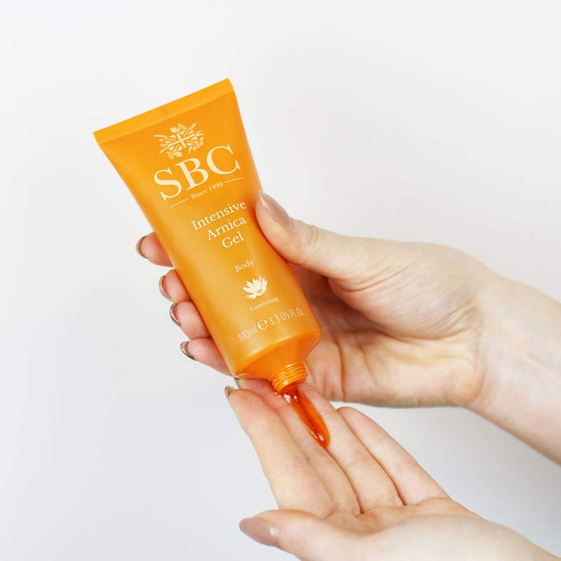 SBC Skincare Intensive Arnica Gel -100ml | Arnica Montana Gel | Deep Relief Gel for Muscle Tension | Warming Muscle Gel for Men and Women | Vegan Friendly Muscle Rub 100 ml (Pack of 1) - NewNest Australia