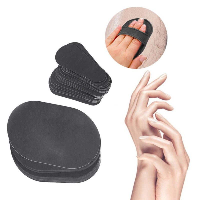 Sharplace 80 piece hair removal pad, hair removal pads set (40 x large pads + 40 x small pads) hair removal pads painless for gentle hair removal, soft and smooth skin - NewNest Australia