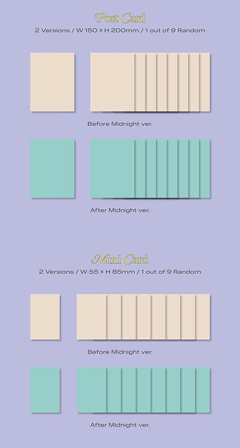 fromis_9 - Midnight Guest [After Midnight ver.] (4th Mini Album) Album+Pre Order Limited Benefits+CultureKorean Gift(Decorative Stickers,Photocards) - NewNest Australia