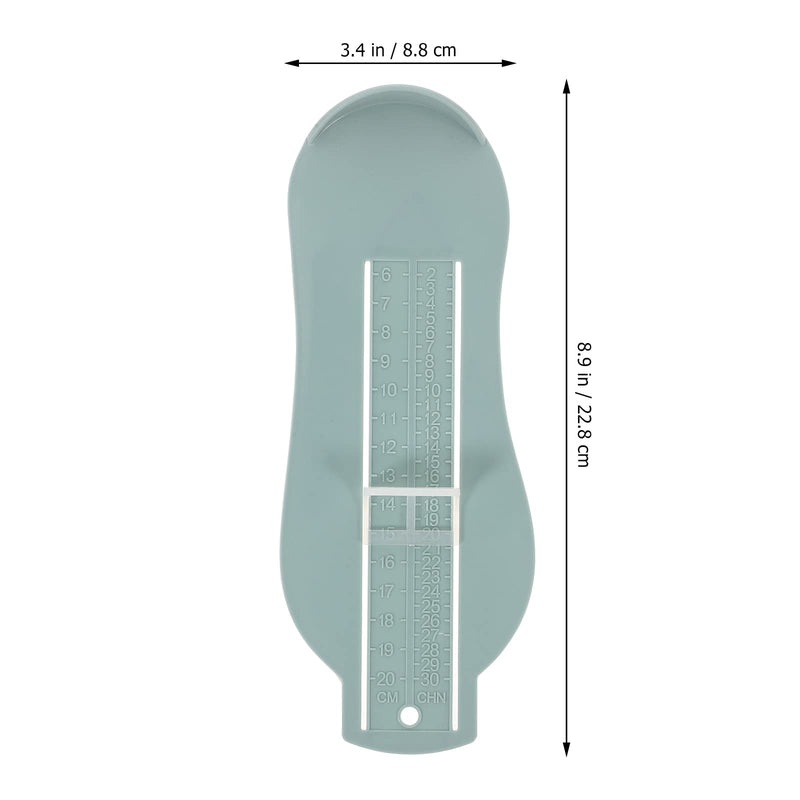 ROSENICE Baby Foot Measurement Children Foot Measurement Measuring Tool Shoes Size Measuring Gauge (Plain Blue) - NewNest Australia