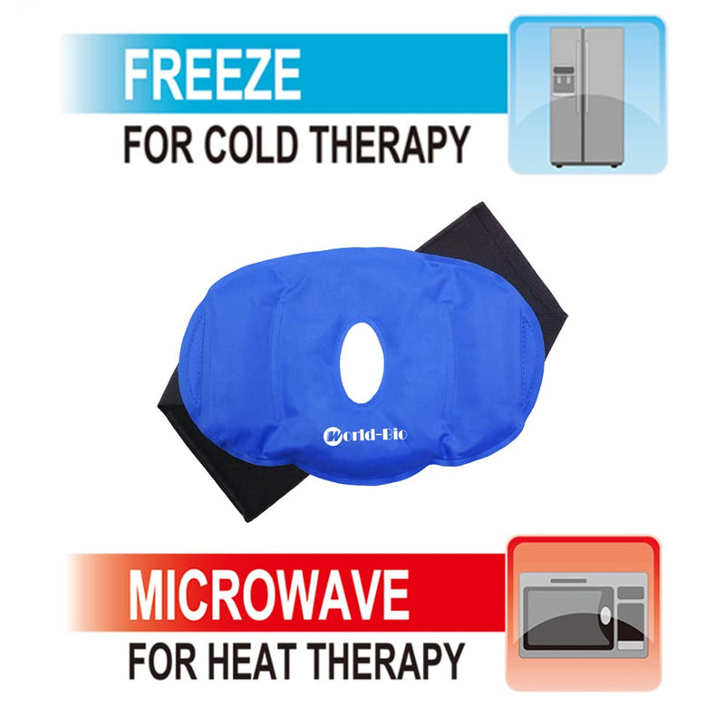 Knee Cooling Pads Cool Pack Gel, Cold Warm Compresses For Knee Injuries, Swelling, Knee Replacement Surgeries, Arthritis, Meniscus Tear And Acl, Compress Gel Cushion 25 X 17 Cm - NewNest Australia