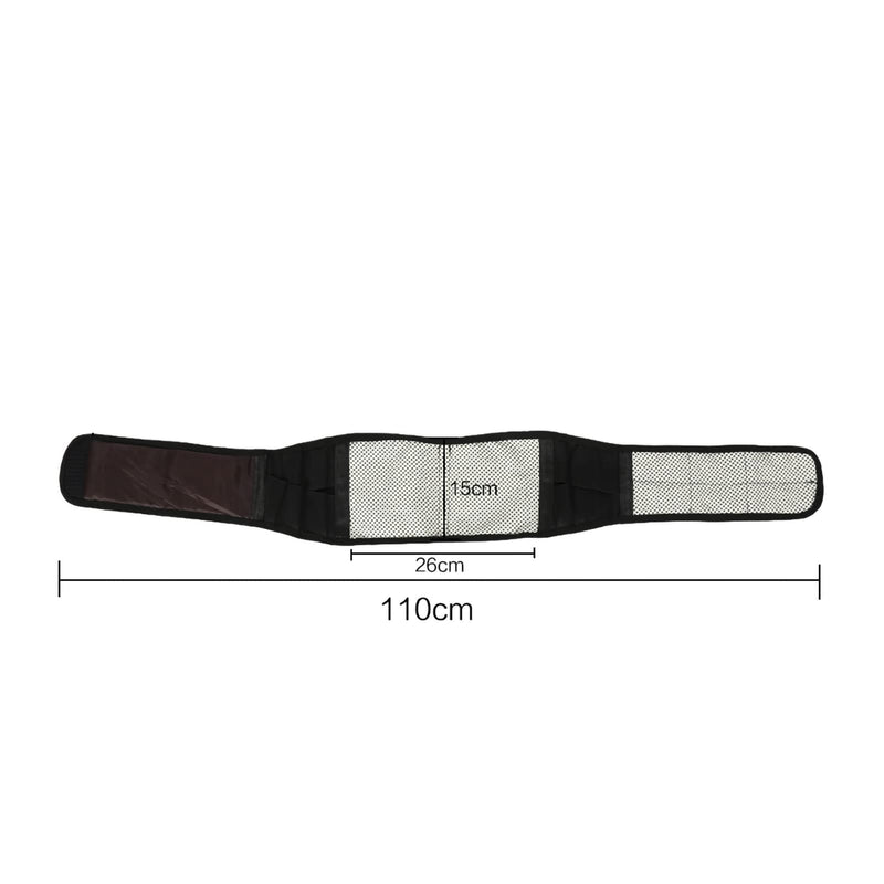 Tourmaline And Magnetic Field Therapy Belt Belt Heat New Tourmaline Self-Heating Magnetic Field Therapy Back Neck Shoulder Black Waist Protection Belt Lumbar Support - NewNest Australia