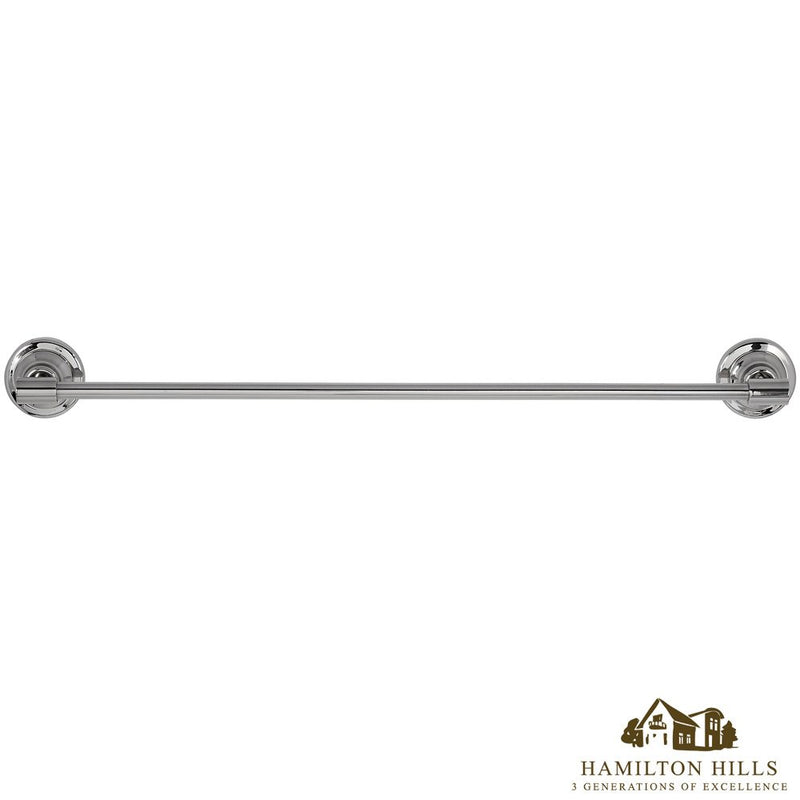 Classical Design Polished Chrome Towel Bar | Premium Quality Stainless Steel Hanging Towel Holder | TraditionalWall Mounted Fixture | Bathroom or Kitchen - NewNest Australia