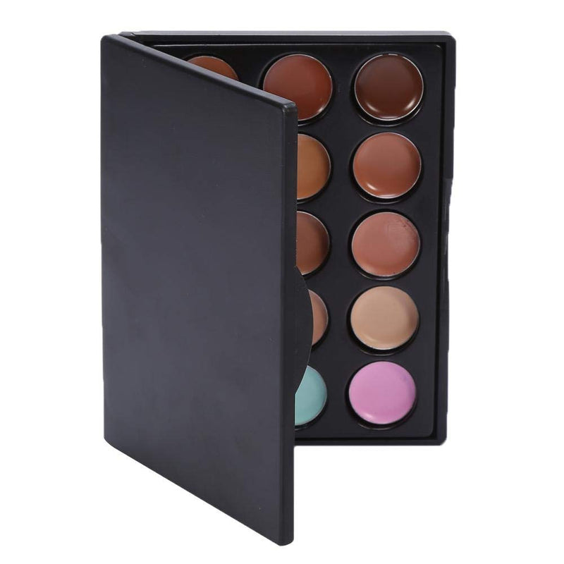 Professional Makeup Concealer, 15 Colors Face Eye Concealer Cream Contour Makeup Palette(#1) #1 - NewNest Australia