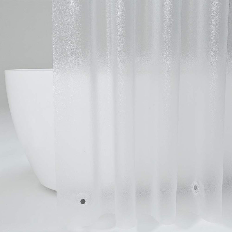 AooHome Frosted Shower Curtain Liner, Eva Extra Long Shower Curtain 72x78 Inch with 3 Bottom Magnets, Heavy Duty, Semi Transparent Pure Translucent 72"x78" - NewNest Australia