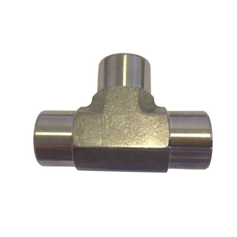 Metalwork 316 Stainless Steel Pipe Fitting, Forged Tee, 1/4" NPT Female x 1/4" NPT Female x 1/4" NPT Female 2000psi Lead Free (1 Pc) 1/4" x 1/4" x 1/4" 1 Pc - NewNest Australia
