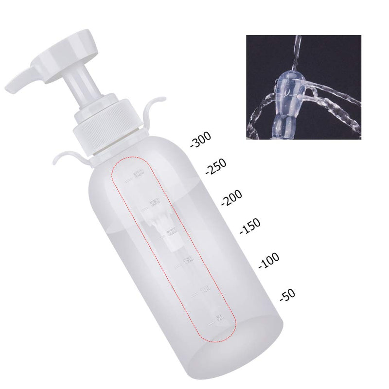 Reusable Vaginal Cleansing System, 300ml Vaginal Cleanser Vaginal Douche for Women, Anal Douche Manual Pressure Enemas for Douche Vagina Cleaning Kit with 3 Nozzle Tips, Suitable for Men and Women - NewNest Australia