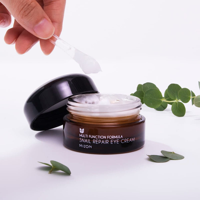 [Mizon] Snail Repair Eye Cream (25ml) Dark Circles, Puffy Eyes, Wrinkles and Crows Feet Treatment, Anti-Ageing, Skin Regeneration and Moisturizer, Snail Secretion Filtrate, Korean Skin Care - NewNest Australia