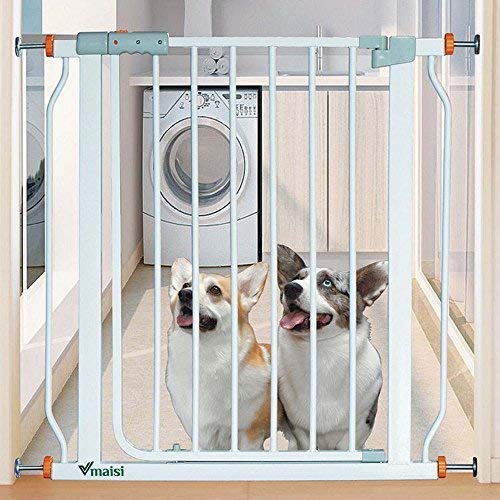4 Pack 8MM Baby Gate Threaded Spindle Rod, Replacement Hardware Parts Kit for Pet & Dog Pressure Mounted Safety Gates - Extra Long Wall Mounting Accessories Screws Rods Adapter Bolts Black - NewNest Australia