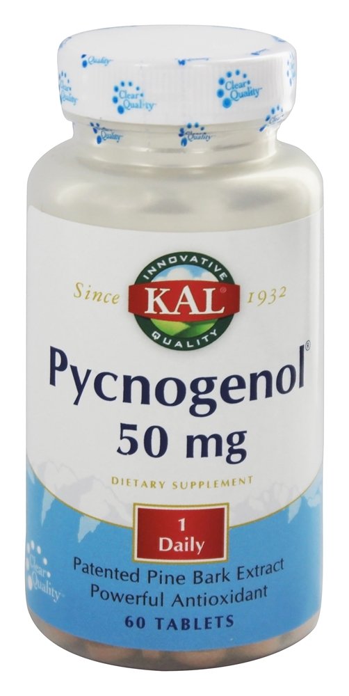 KAL 50 Mg Pycnogenol Tablets, 60 Count - NewNest Australia