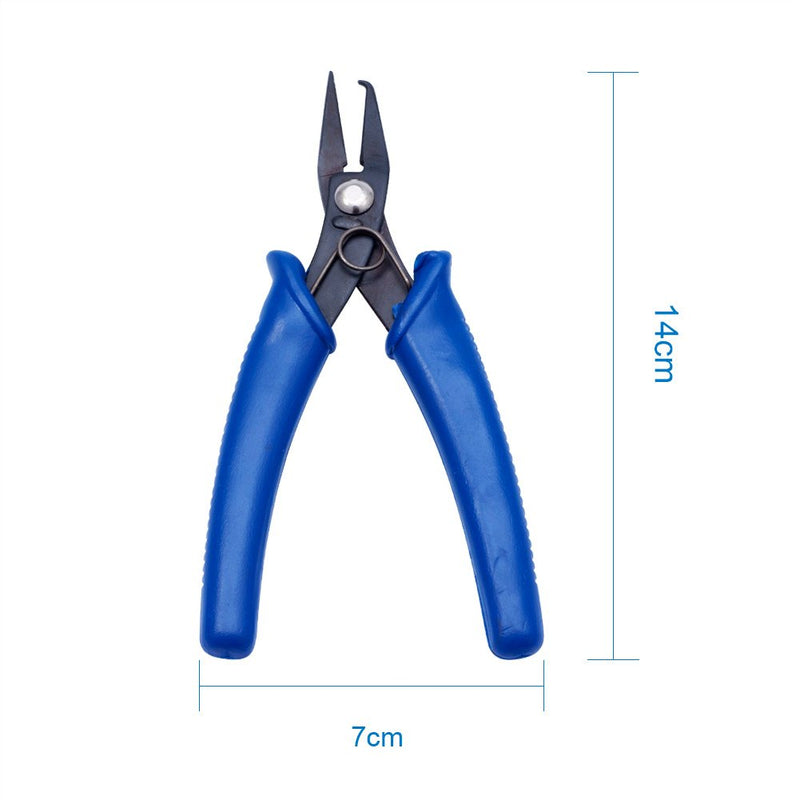 Beadthoven Split Ring Opening Pliers Tweezers Opener Tools Jewelry Making Tools Jump Ring Jewelry Pliers for Opening Split Ring or Key Chain Gunmetal Color 140mm Split Ring Pliers - NewNest Australia