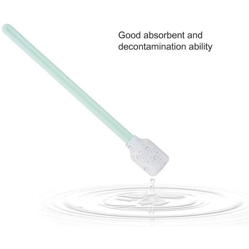 POFET 50pcs Anti-static Dust-removed Foam Cleaning Lab Swabs Sticks for Solvent Format Printer Print Head/Disk/Lens/Roland, Canon, Epson, HP, Mutoh, Mimaki, Inject/Thermal Printer - NewNest Australia