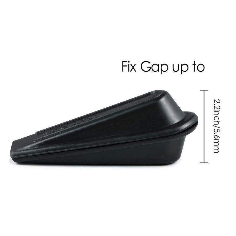 Rubber Doorstopper Wedge Suitable for All Floors Non-Scratching and Anti-Slip Design (5 Packs) - NewNest Australia