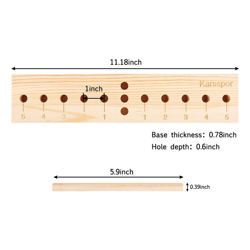 Karsspor Bow Maker Bow Making Tool for Ribbon, Wooden Wreath Bow Maker for Making Gift Bows, Wrist Corsages, Party Decorations, Hair Bows, Holiday Wreaths(with Instructions) - NewNest Australia
