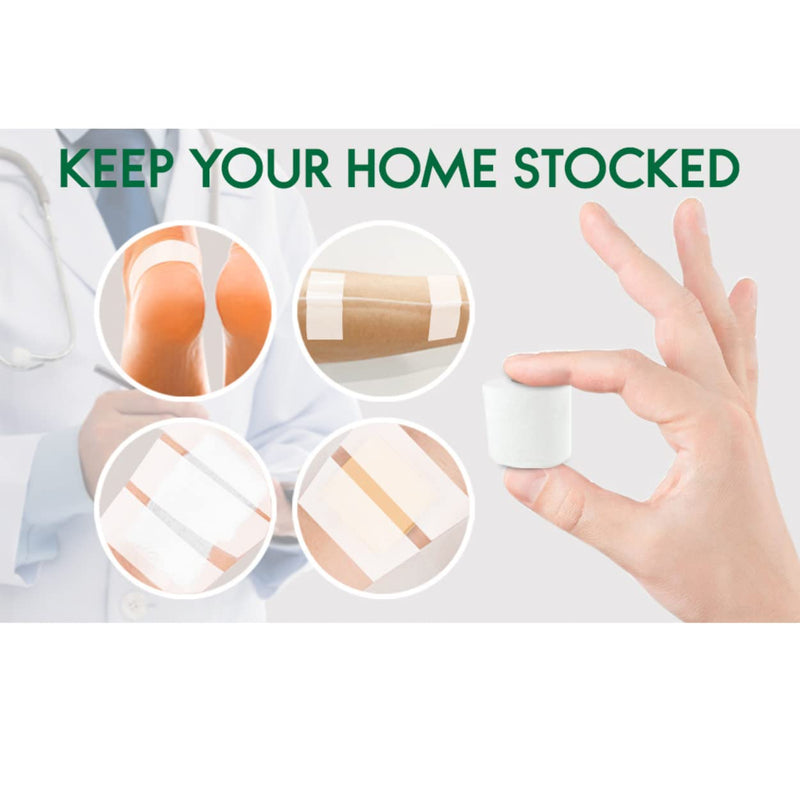 NanaCare Microporous Surgical Tape 2.5cm x 10m | 4 Rolls Micropore Surgical Tape | Medical Tape for Skin, Dressings and Face | First Aid Tape Suitable for Sensitive Skin - NewNest Australia