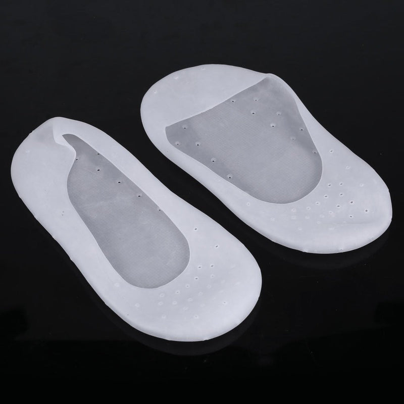 Silicone Moisturizing Socks, 1Pair Soft Gel Socks for Moisturising Feet, Non-slip Silicone Socks for Women Men, Deep Moisturising Full Foot Care Anti-cracks Protective Socks(L) L - NewNest Australia